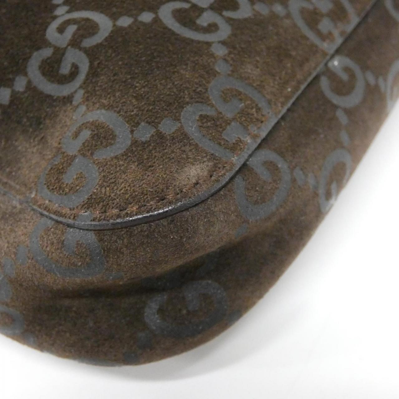 Gucci Suede Shoulder Bag