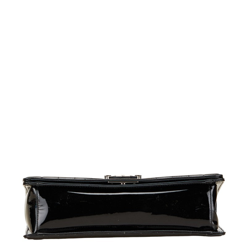 Chanel Boy Chanel Patent Leather Shoulder Bag