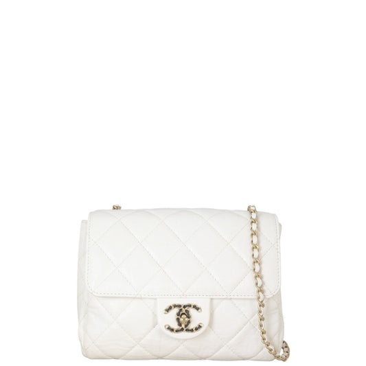 Chanel CC Square Flap Accordion Mini