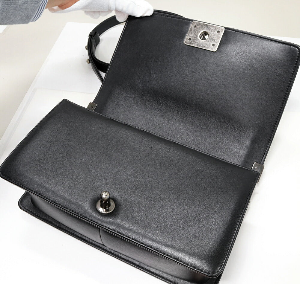 Chanel Lambskin Boy Chanel Shoulder Bag A67086