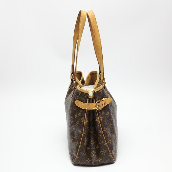 LOUIS VUITTON Tote Bag Monogram canvas Brown bag Monogram Batignolles Horizontal Women