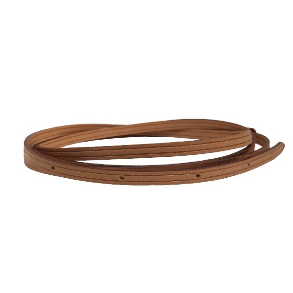 LOUIS VUITTON Shoulder strap Nume leather Brown Shoulder strap 51.2" width 0.2" Women