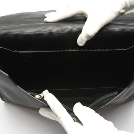 LOUIS VUITTON Business bag M54462 Epi Leather Noir Business bag Epi Porto de cuman bandouliere mens