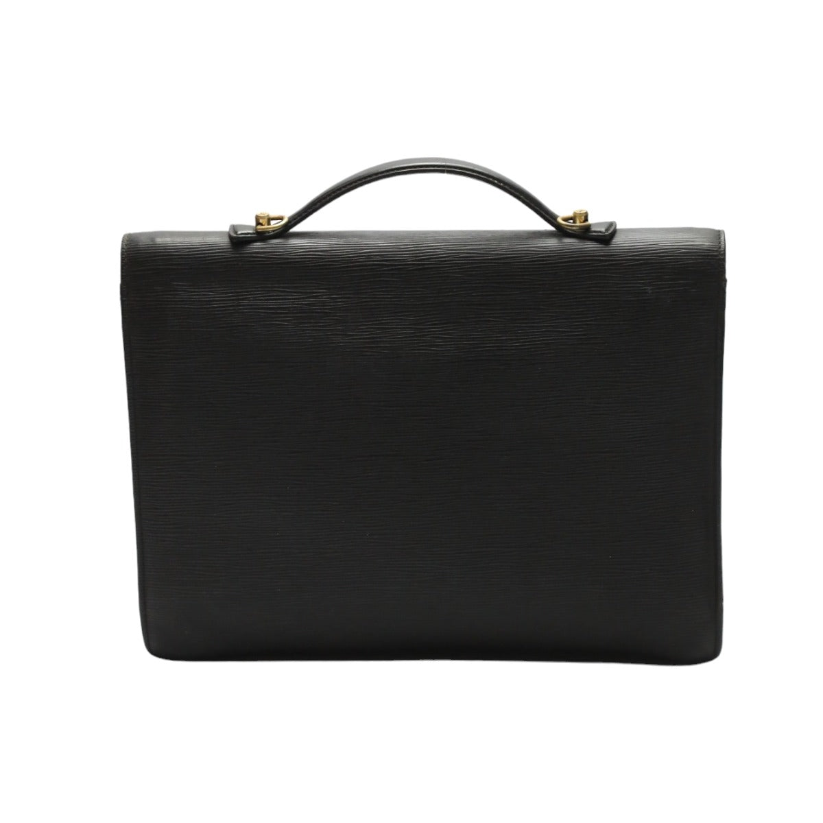 LOUIS VUITTON Business bag M54462 Epi Leather Noir Business bag Epi Porto de cuman bandouliere mens