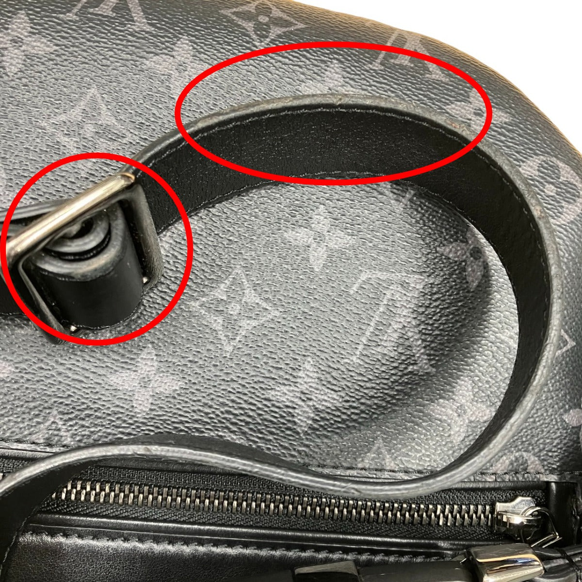 LOUIS VUITTON Sling bag Monogram canvas black Sling bag Monogram Eclipse Canvas Discovery Bum Bag mens
