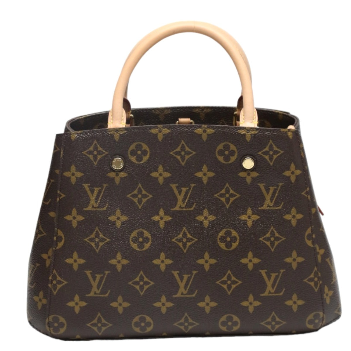 LOUIS VUITTON Shoulder Bag Monogram canvas Brown Montaigne BB Monogram Handbag Women