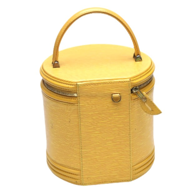 LOUIS VUITTON Vanity bag Epi Leather Tassiri Yellow bag Epi Cannes Women