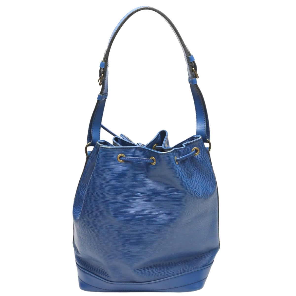 LOUIS VUITTON Shoulder Bag Epi Leather blue Drawstring type Shoulder Bag Epi Noe Women