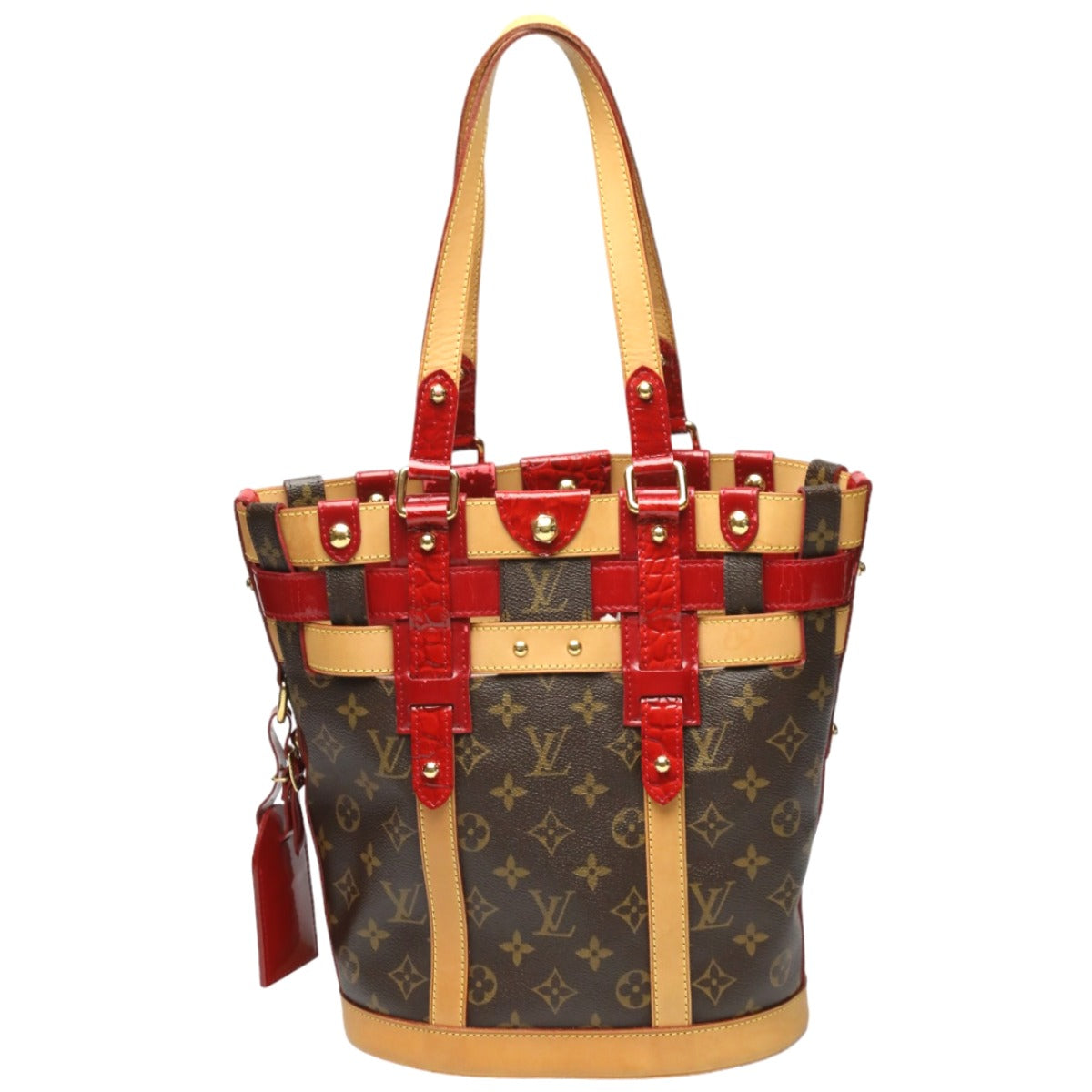 LOUIS VUITTON Handbag Monogram canvas Brown Handbag Monogram Neo Bucket Women