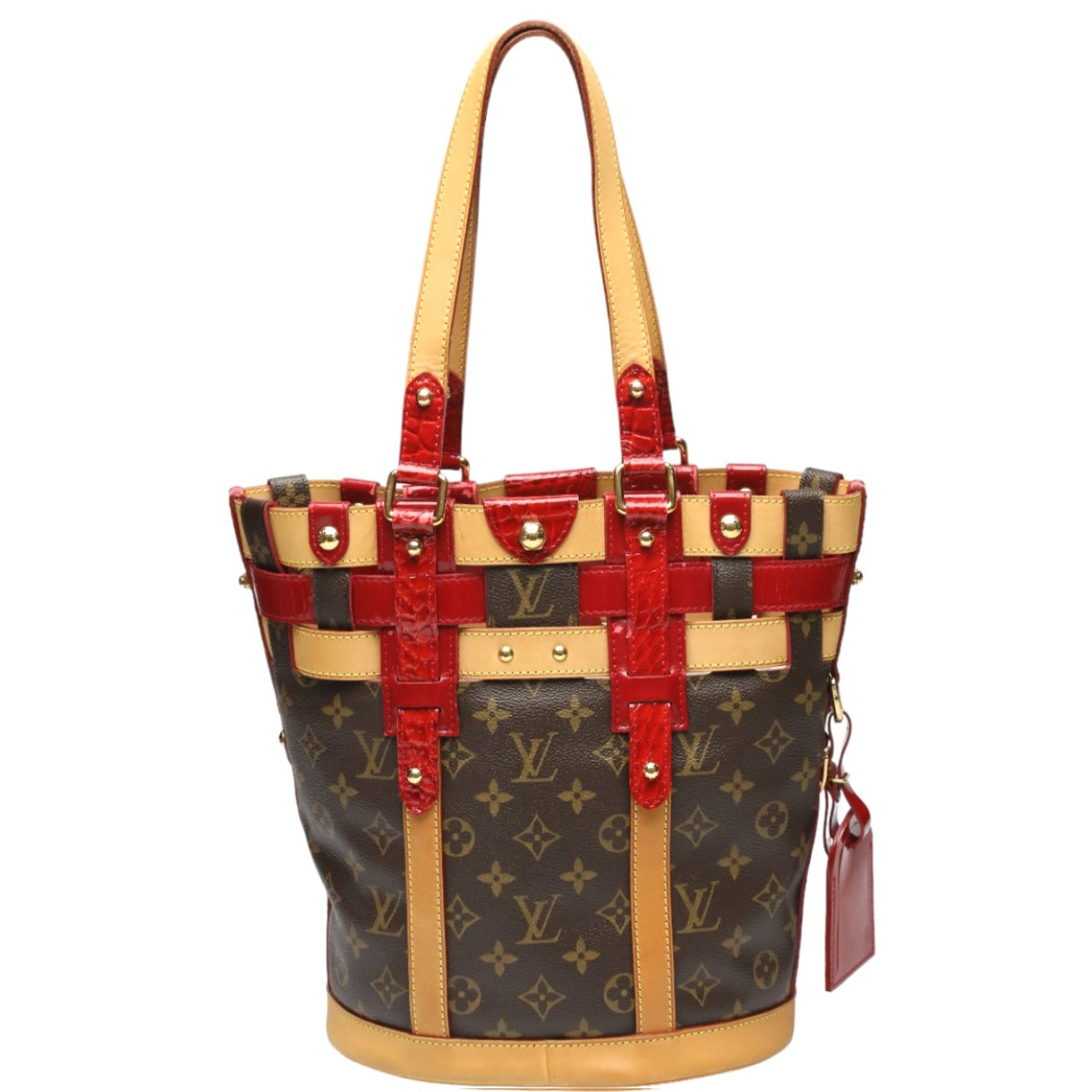 LOUIS VUITTON Handbag Monogram canvas Brown Handbag Monogram Neo Bucket Women