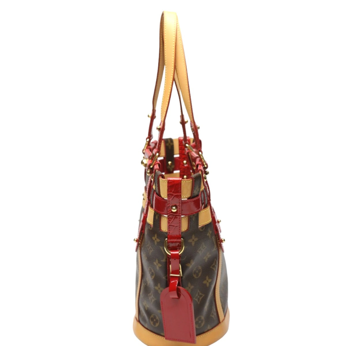 LOUIS VUITTON Handbag Monogram canvas Brown Handbag Monogram Neo Bucket Women