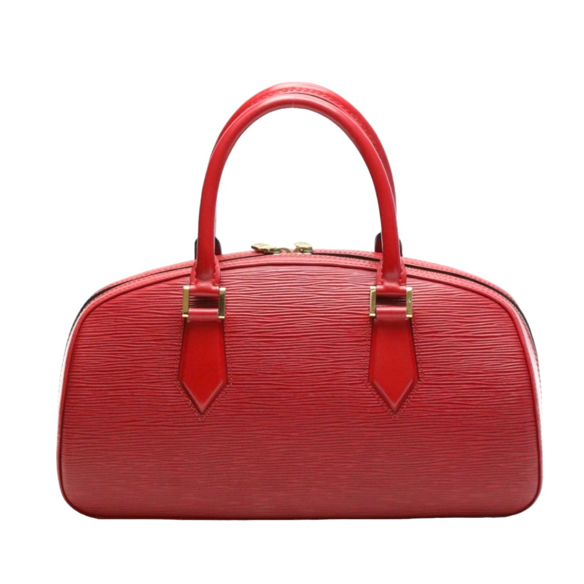LOUIS VUITTON Handbag Epi Leather Castilian red Handbag Epi jasmine unisex(Unisex)
