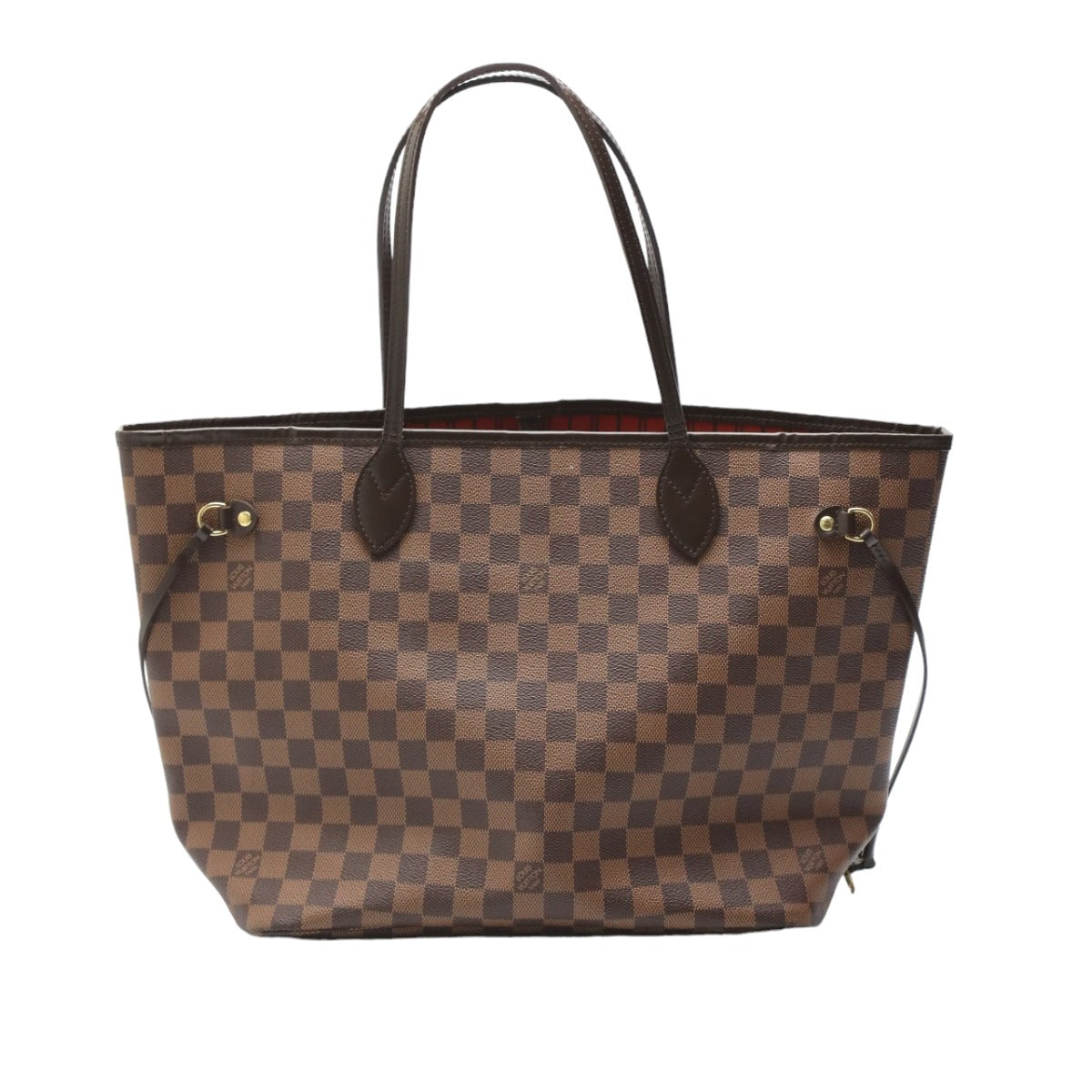 LOUIS VUITTON Tote Bag Damier canvas Brown Neverfull MM Damier No pouch Women