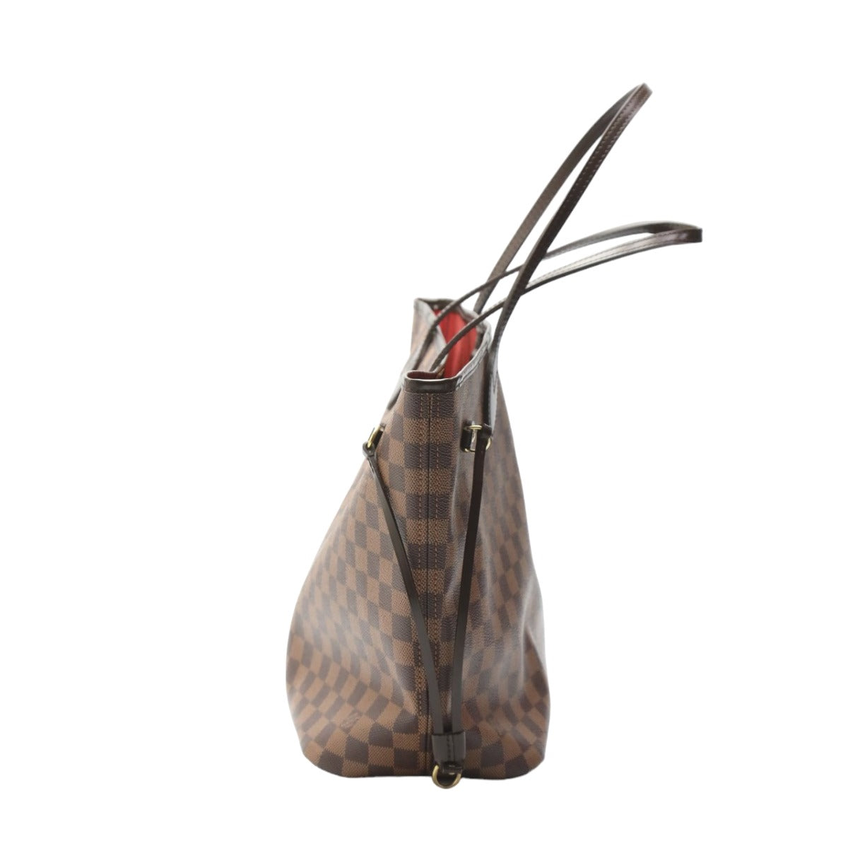 LOUIS VUITTON Tote Bag Damier canvas Brown Neverfull MM Damier No pouch Women