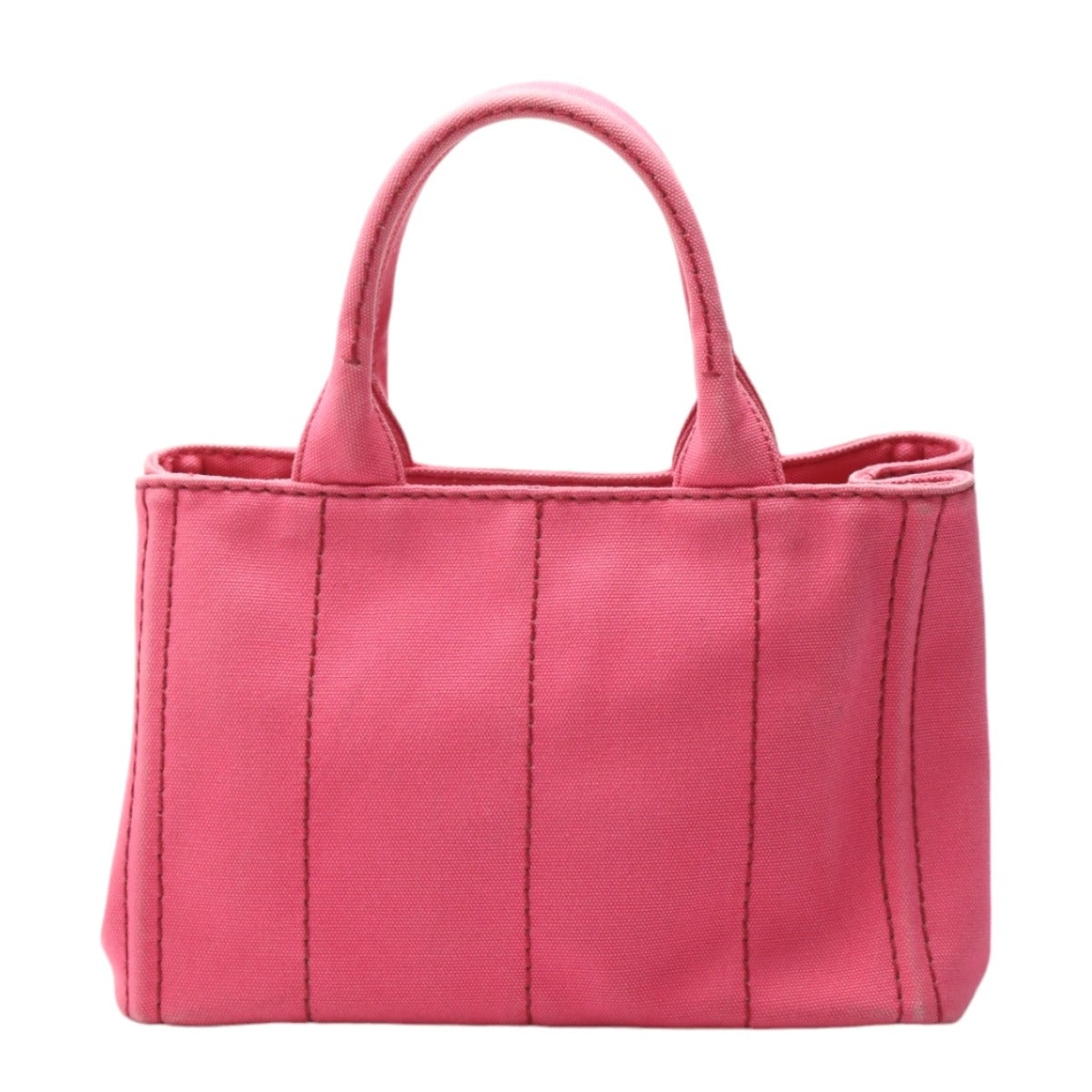 PRADA Tote Bag 1BG439 Cotton canvas pink Tote Bag Cotton canvas Canapa mini Women