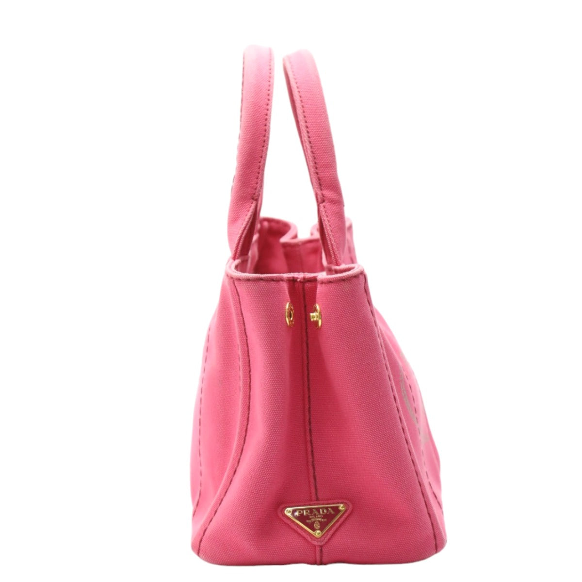 PRADA Tote Bag 1BG439 Cotton canvas pink Tote Bag Cotton canvas Canapa mini Women