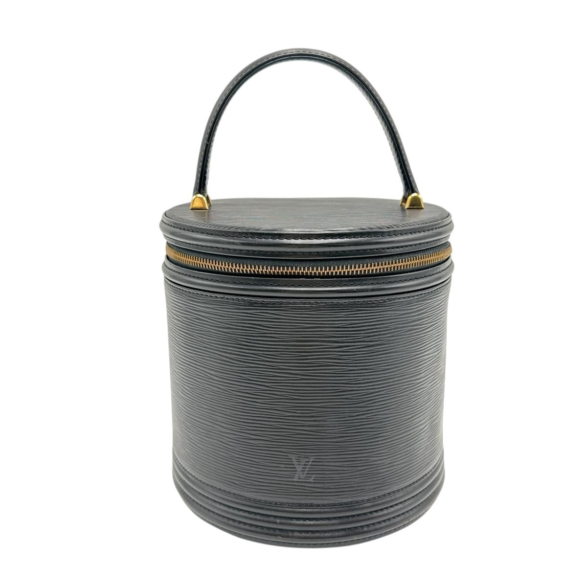 LOUIS VUITTON Handbag Epi Leather black Handbag Epi Cannes Women