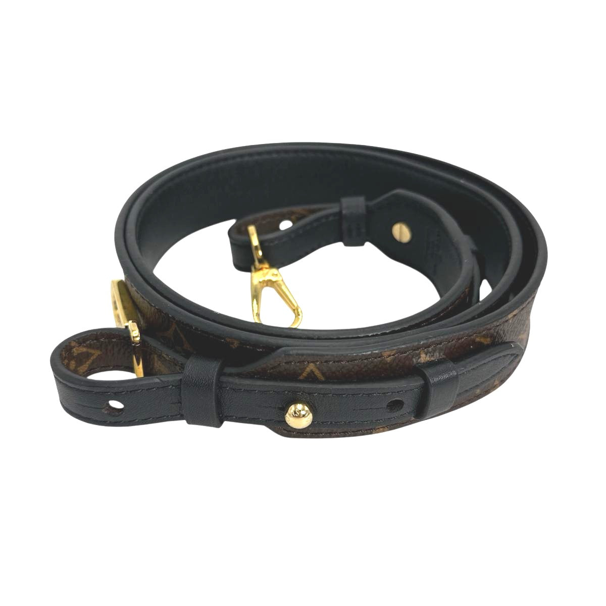 LOUIS VUITTON Shoulder strap Monogram canvas Brown strap Monogram Women(Unisex)