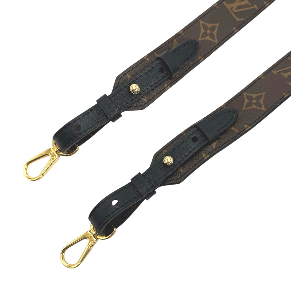 LOUIS VUITTON Shoulder strap Monogram canvas Brown strap Monogram Women(Unisex)