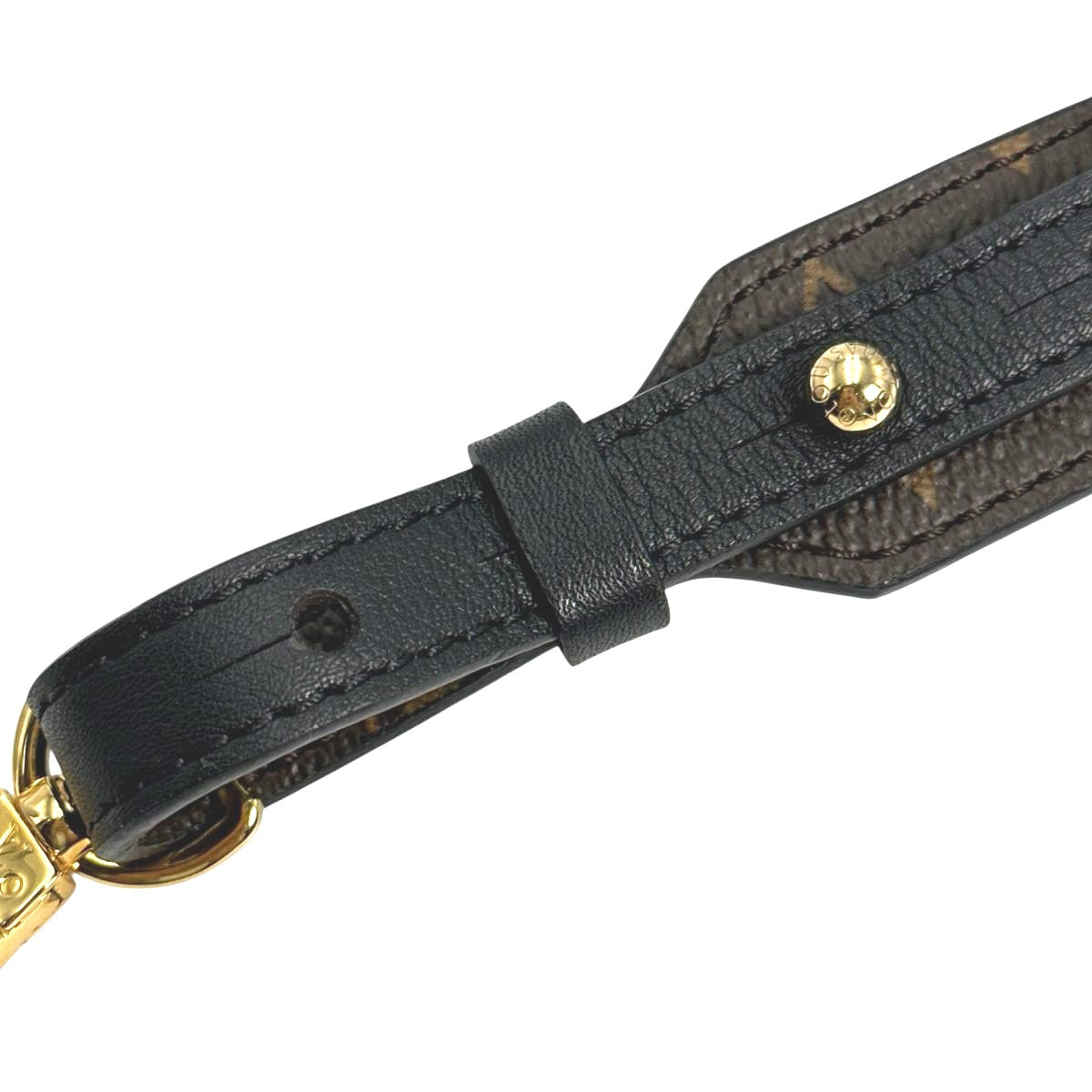 LOUIS VUITTON Shoulder strap Monogram canvas Brown strap Monogram Women(Unisex)