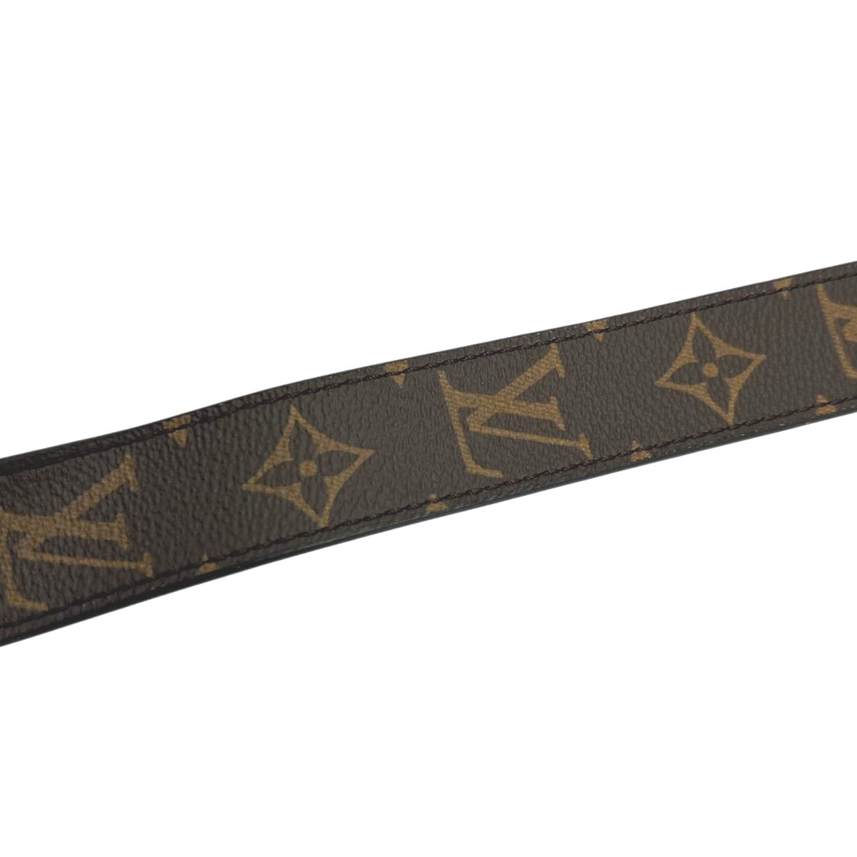 LOUIS VUITTON Shoulder strap Monogram canvas Brown strap Monogram Women(Unisex)