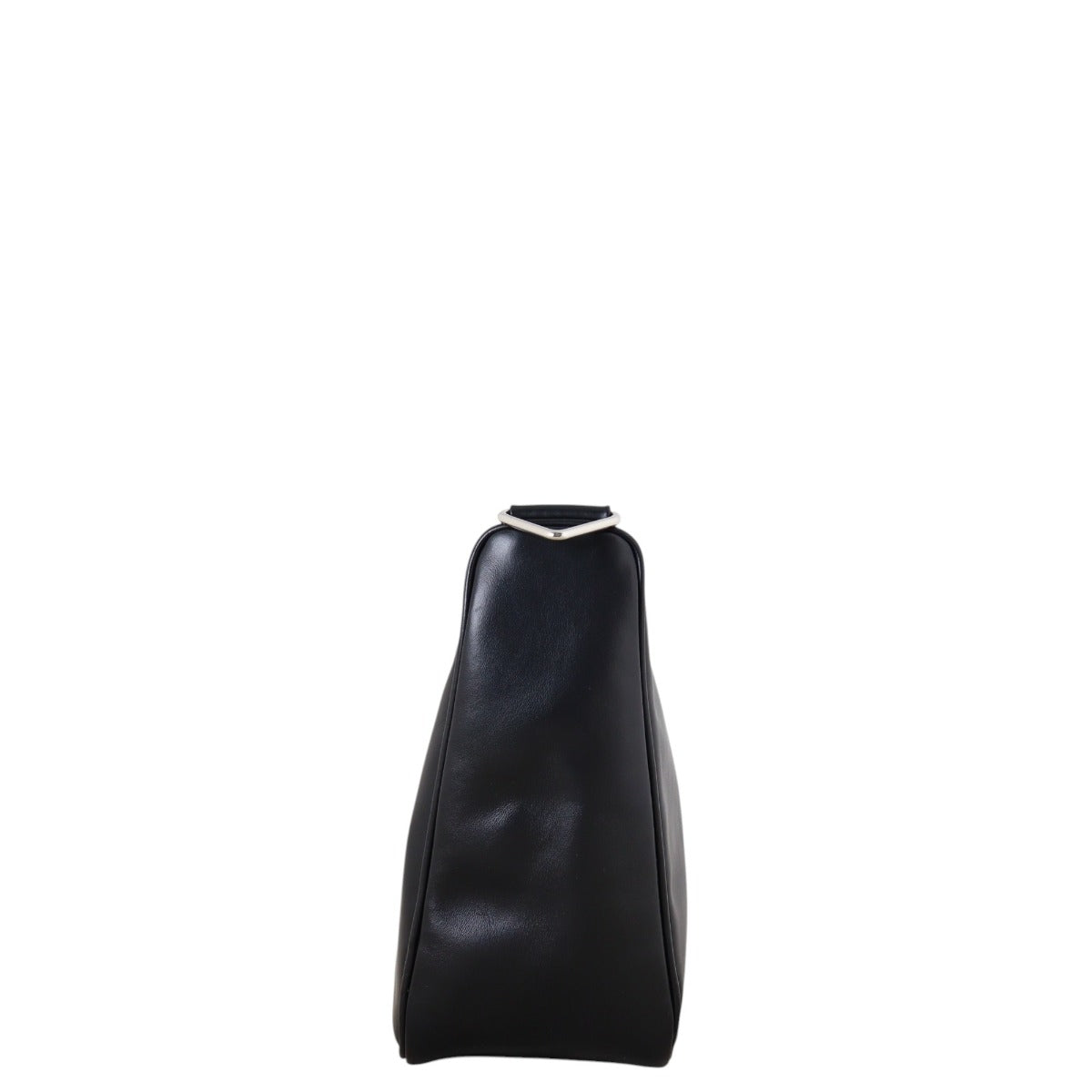 Prada Logo Triangle Leather Shoulder Bag