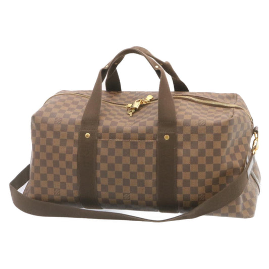 LOUIS VUITTON Damier Ebene Weekender GM Boston Bag N40477 LV Auth 23378A