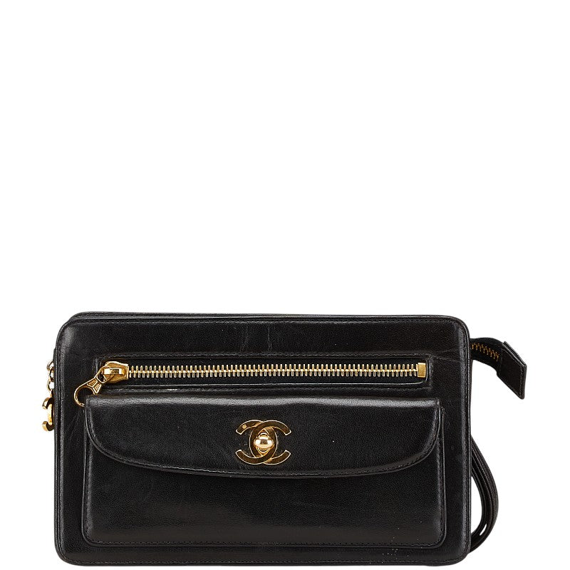 Chanel Coco Lambskin Clutch Bag