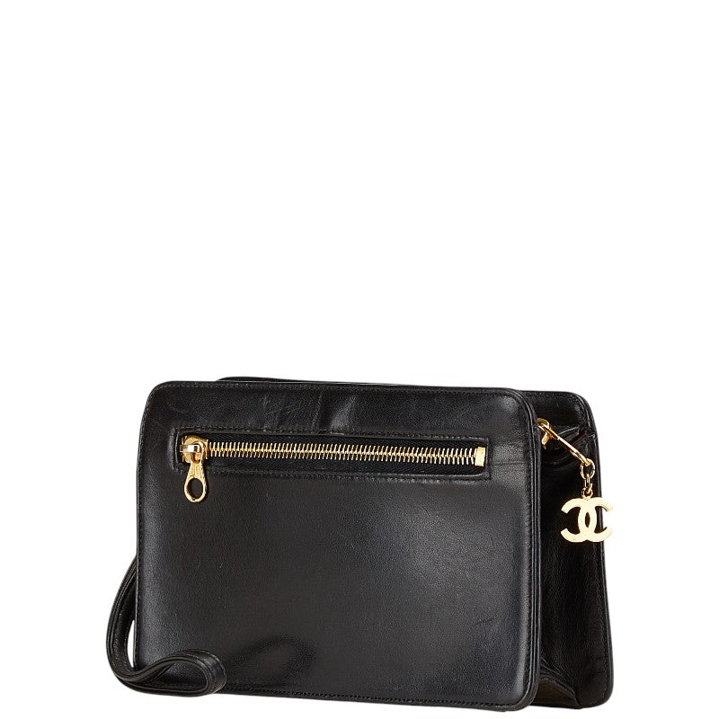 Chanel Coco Lambskin Clutch Bag