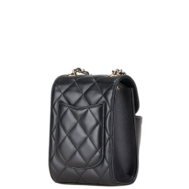 Chanel Coco Matelasse Lambskin Shoulder Bag