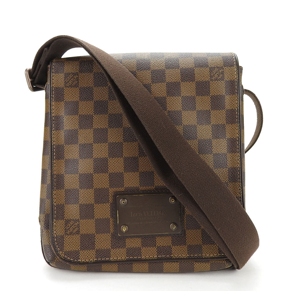 LOUIS VUITTON Shoulder Bag Damier Brown Damier Brooklyn PM