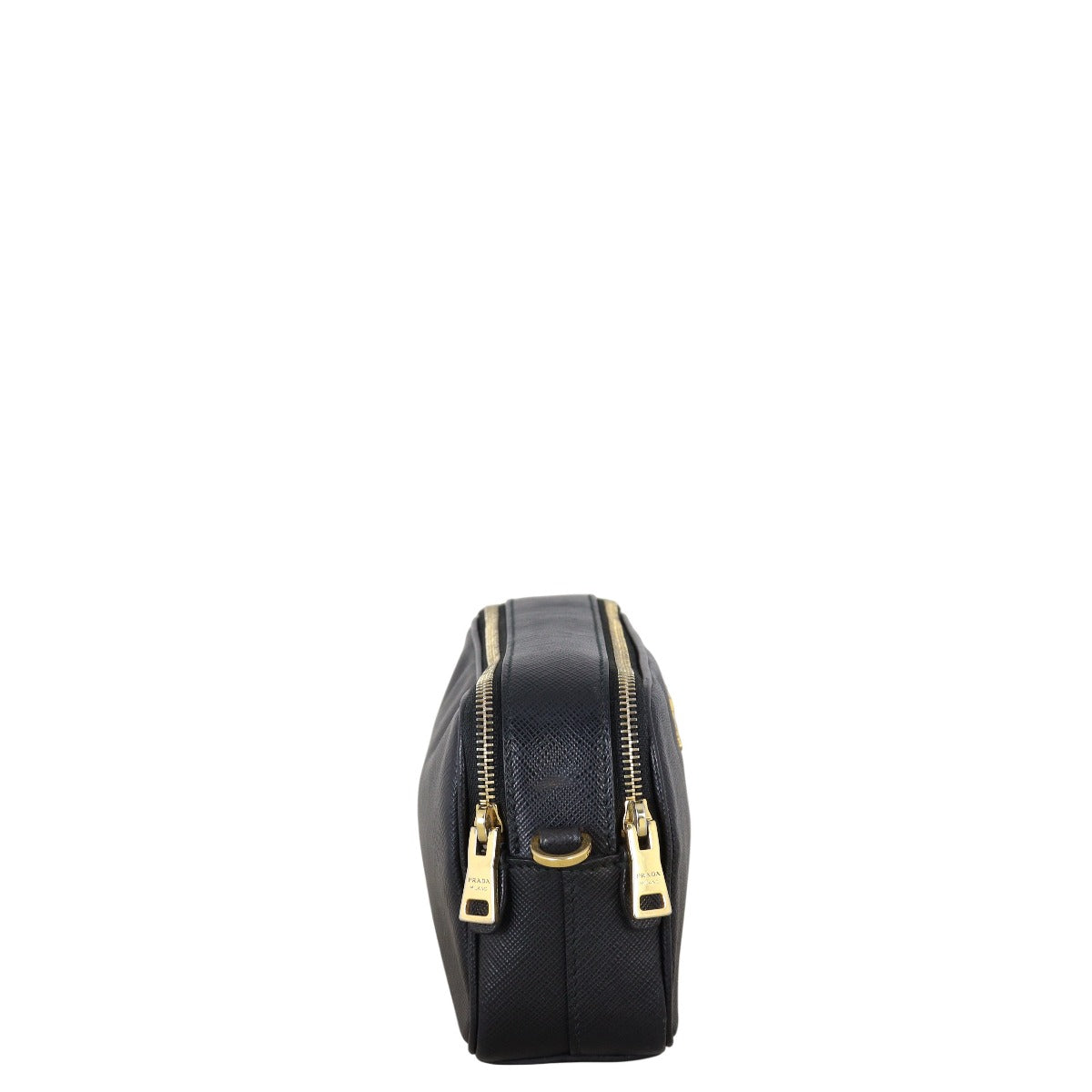 Prada Saffiano Lux Double Zip Camera Bag