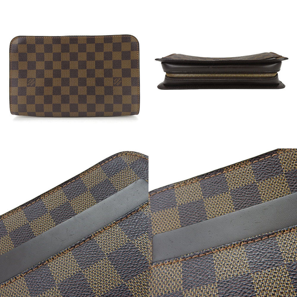 LOUIS VUITTON business bag Damier Brown Saint Louis