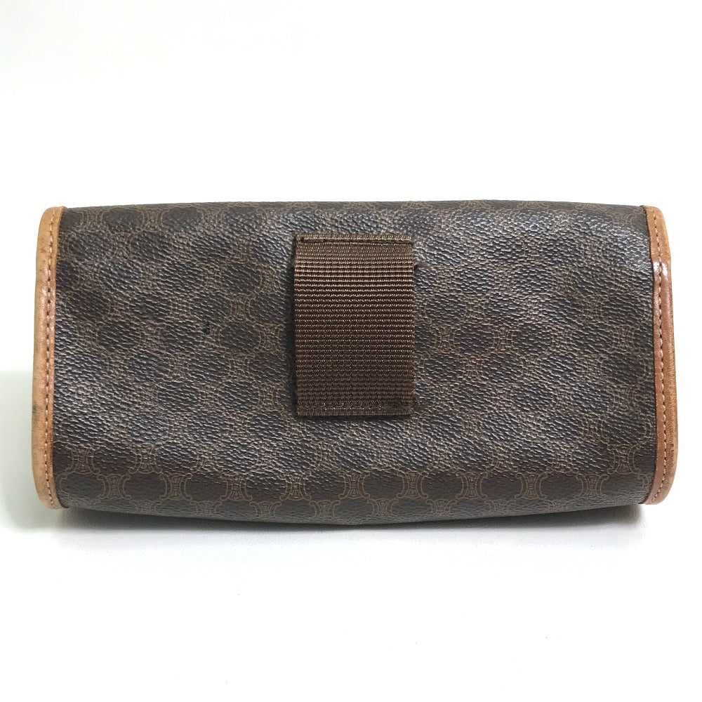 CELINE Waist bag PVC / Leather Brown Macadam Women 65