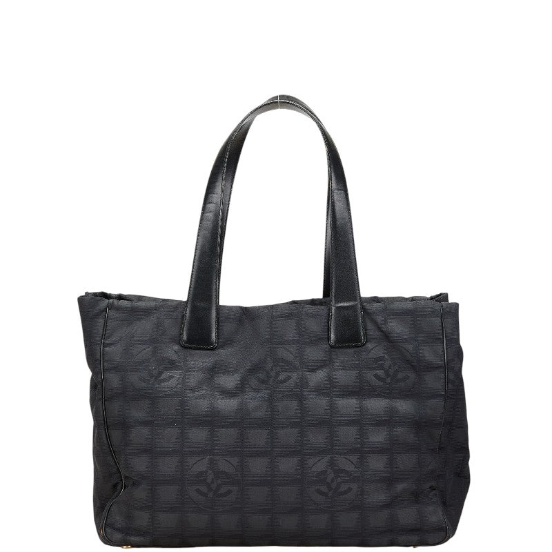 Chanel New Travel Line Nylon Leather Tote Bag
