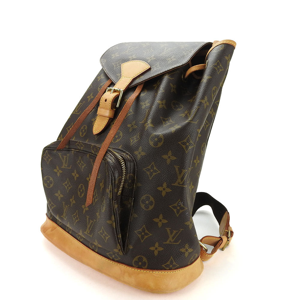 LOUIS VUITTON Backpack Monogram Brown MontsourisGM Women