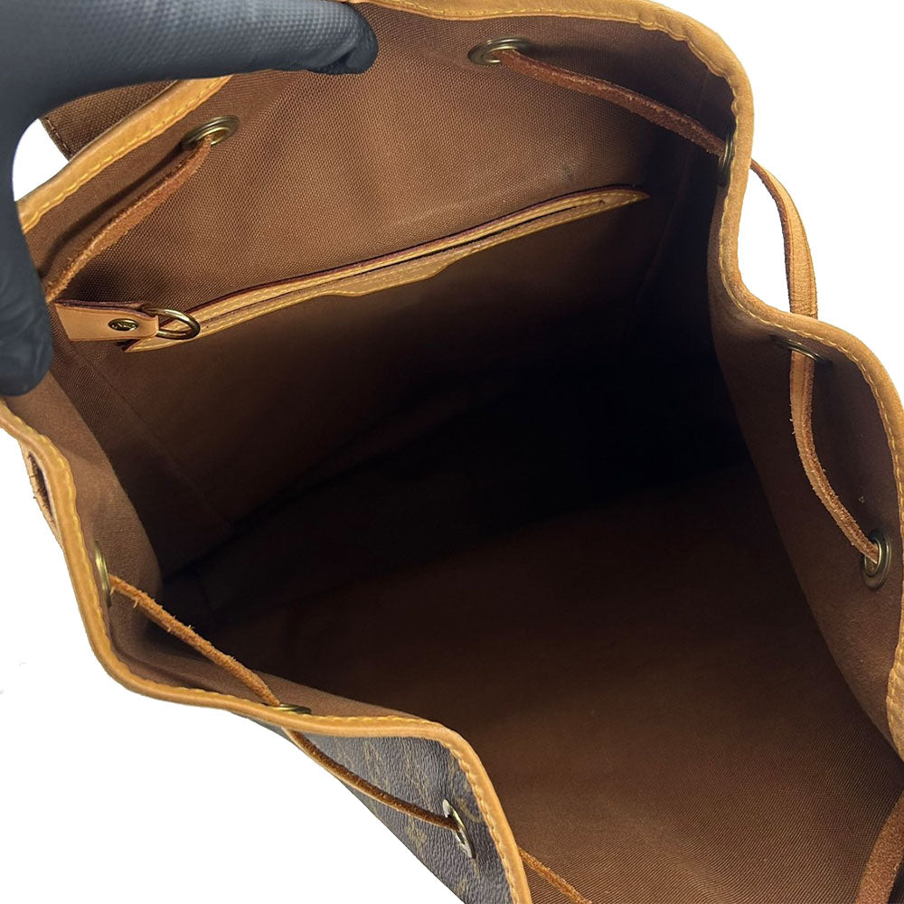 LOUIS VUITTON Backpack Monogram Brown MontsourisGM Women