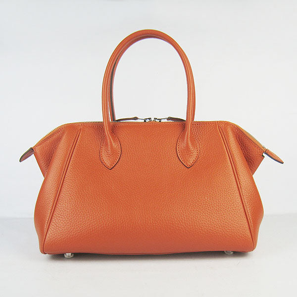 Luxury Hermes Paris Bombay Victoria Handbag orange