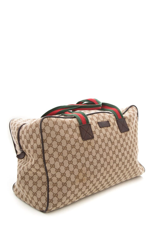 Gucci Leather Canvas Handbag Style 2