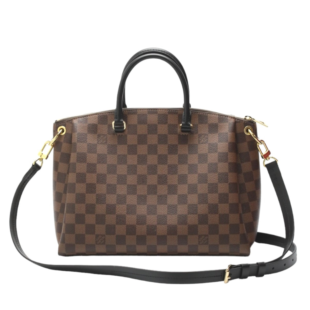 LOUIS VUITTON Tote Bag Damier canvas Brown bag Odeon Tote MM Women