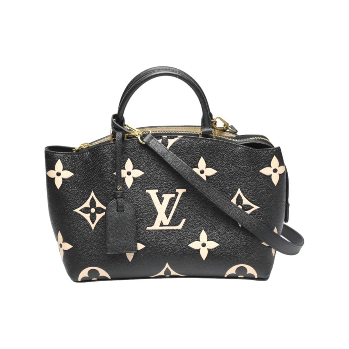 LOUIS VUITTON Shoulder Bag Monogram Ann Platt black Ann Platt Petit Palais PM
