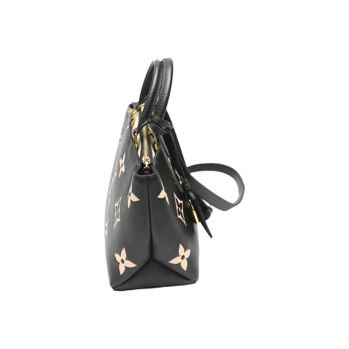 LOUIS VUITTON Shoulder Bag Monogram Ann Platt black Ann Platt Petit Palais PM