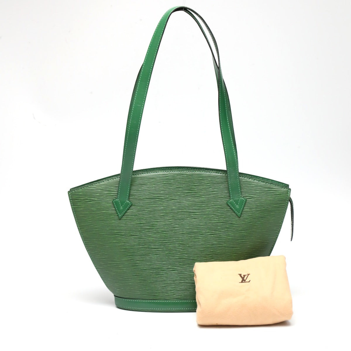 LOUIS VUITTON Tote Bag Epi Leather Borneo Green Tote Bag Epi Borneo Green Sun jack Women