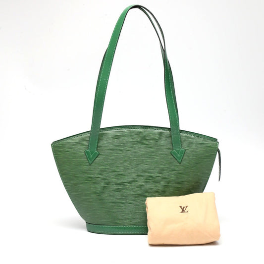 LOUIS VUITTON Tote Bag Epi Leather Borneo Green Tote Bag Epi Borneo Green Sun jack Women