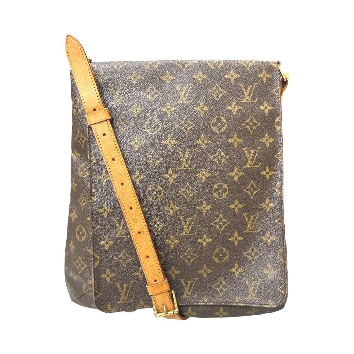 LOUIS VUITTON Shoulder Bag Monogram canvas Brown Shoulder Shoulder Monogram Musette Women