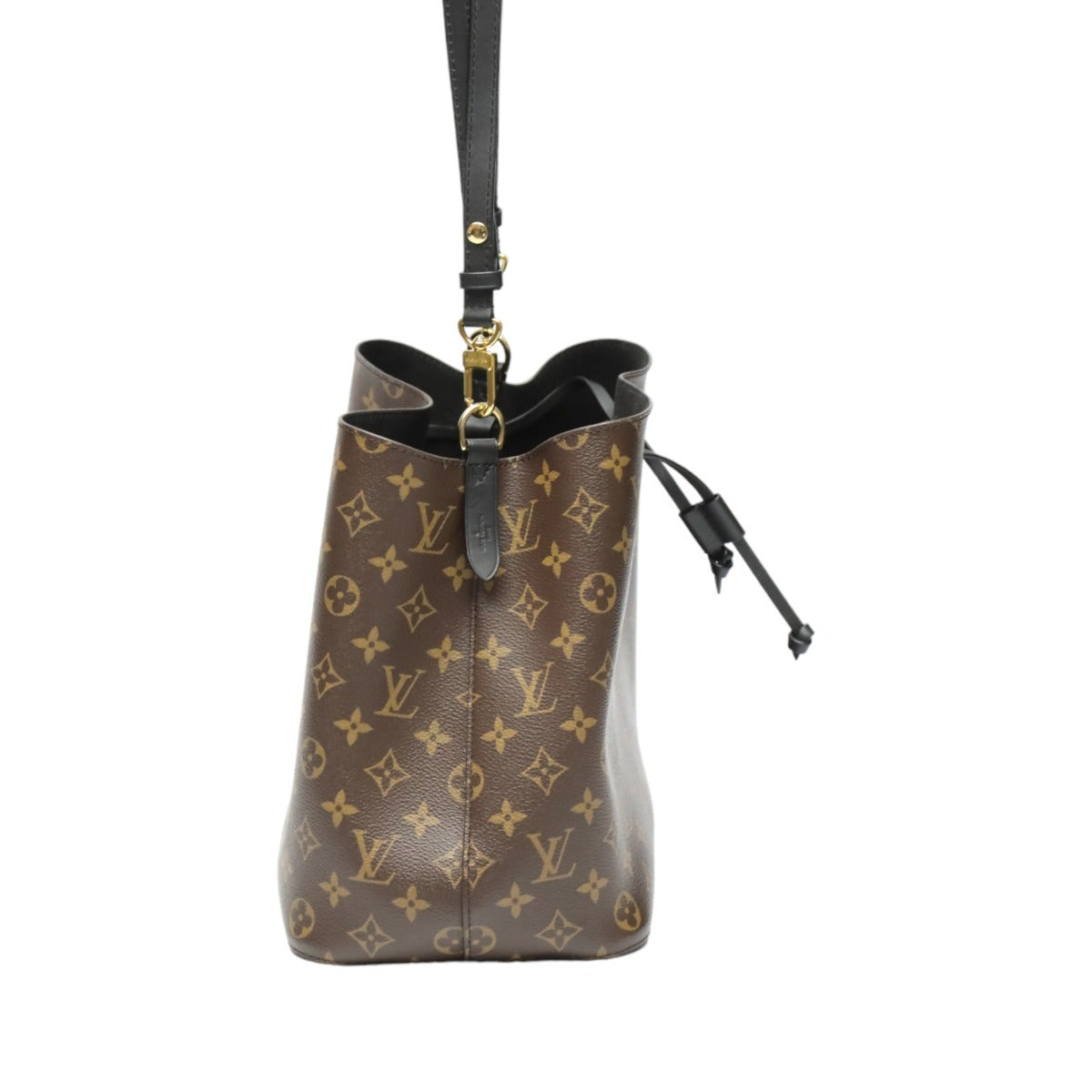 LOUIS VUITTON Shoulder Bag Monogram canvas Brown noir Shoulder Bag Monogram Neonoe Women