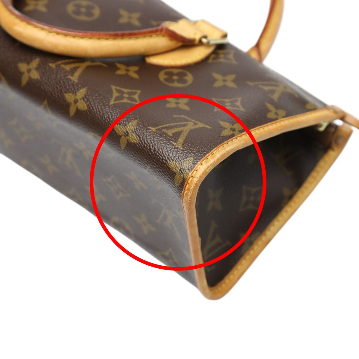 LOUIS VUITTON Handbag M40009 Monogram canvas Brown Handbag Monogram Popan cool Women
