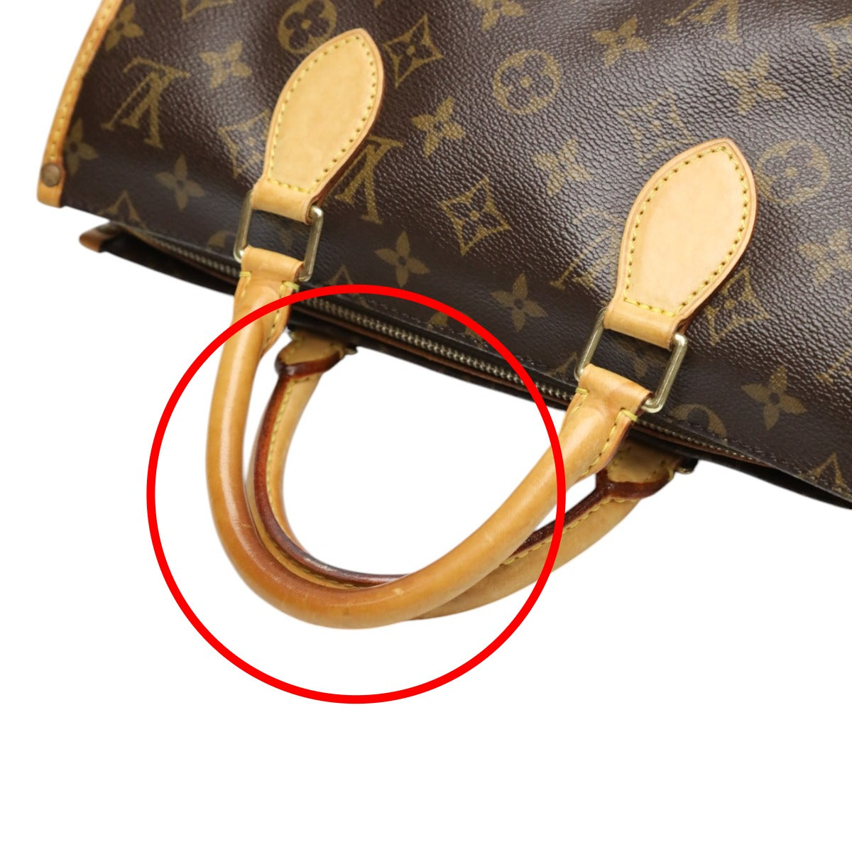 LOUIS VUITTON Handbag M40009 Monogram canvas Brown Handbag Monogram Popan cool Women
