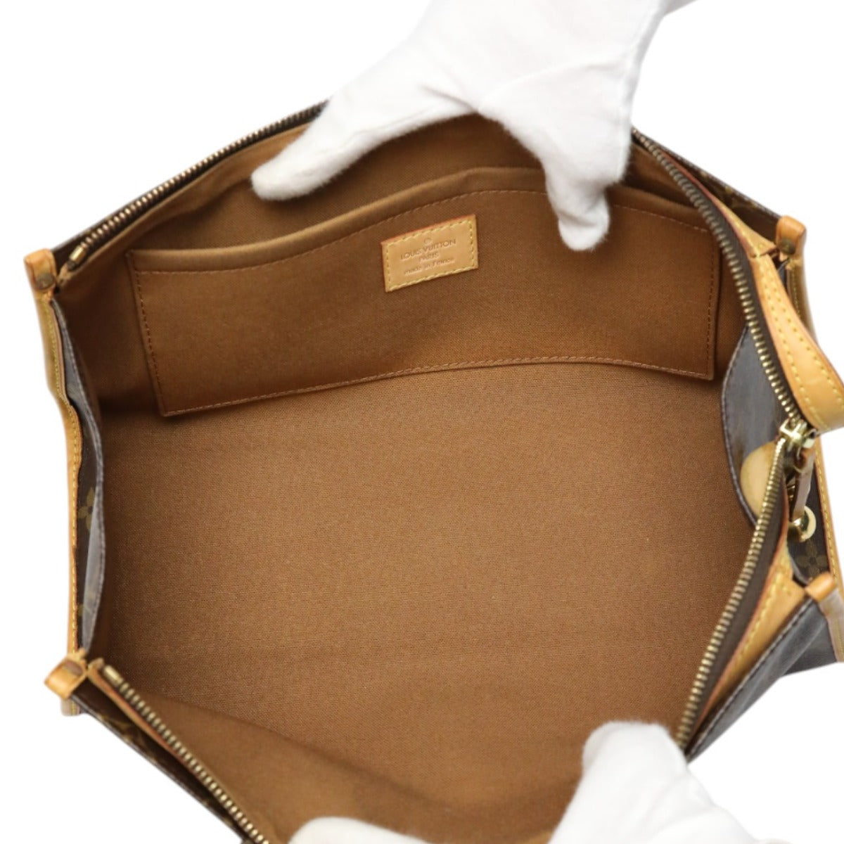 LOUIS VUITTON Handbag M40009 Monogram canvas Brown Handbag Monogram Popan cool Women