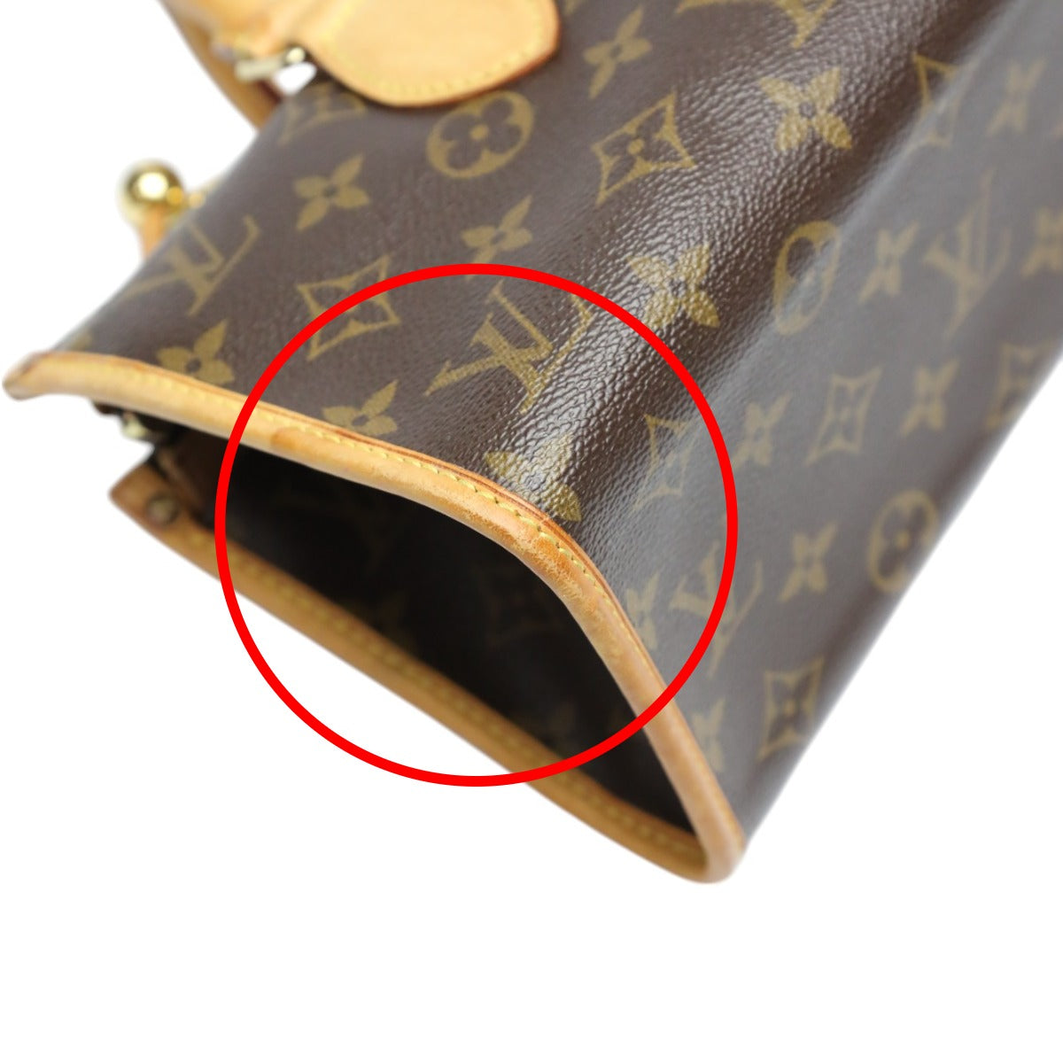 LOUIS VUITTON Handbag M40009 Monogram canvas Brown Handbag Monogram Popan cool Women